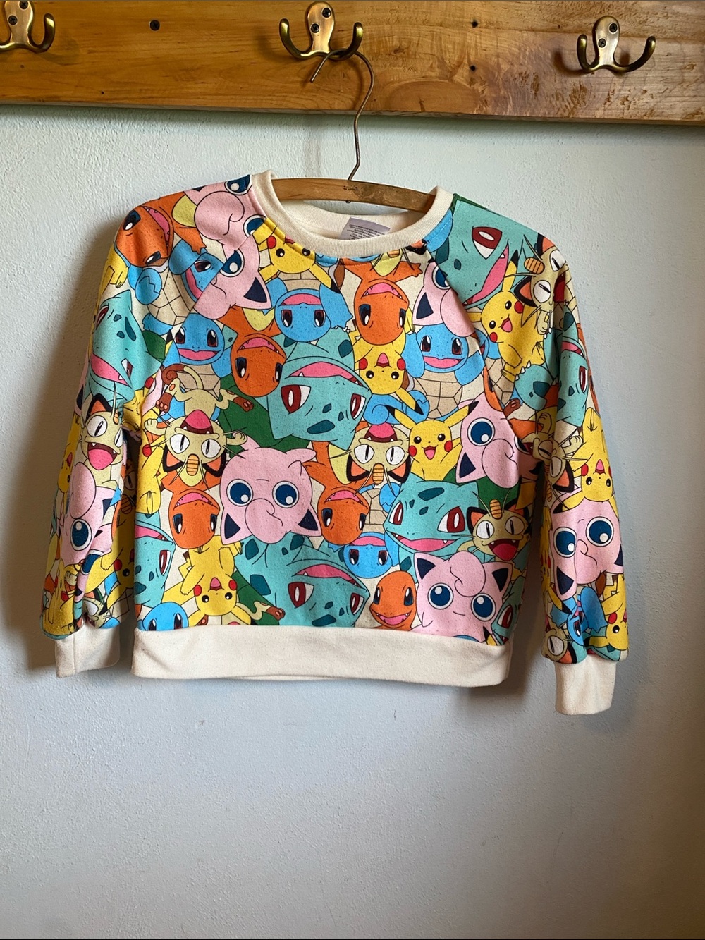 Pokémon Multi-Color Character Print Sweatshirt